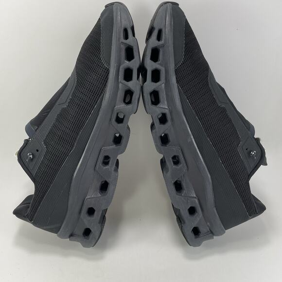 On Cloud Cloudmonster Sensa Slip On Athletic Shoes Men Size 11 Triple Black main image 9